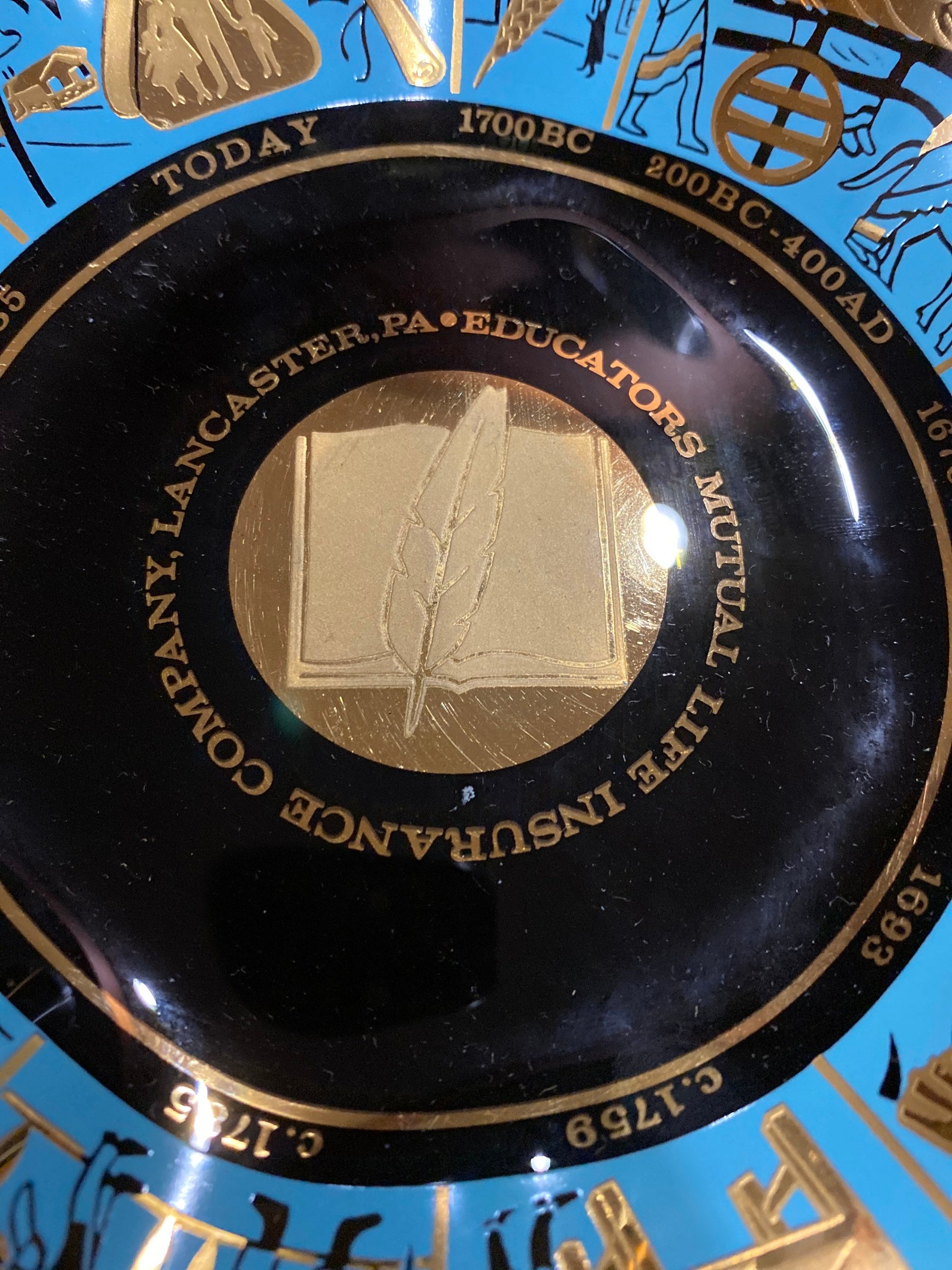 Educators mutual life insurance plate Etsy