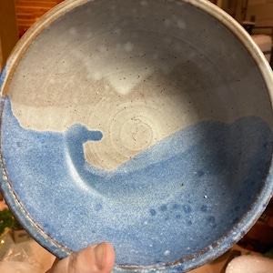 Studio art pottery bowl by Judy Wilson