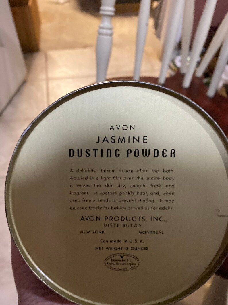 Avon dusting power tin
