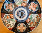 1880 s Japanese Imari scalloped bowl