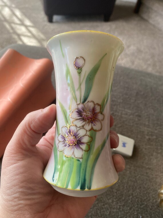 Imperial Nippon Hand Painted Vase Etsy
