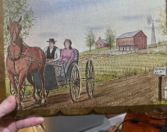 絵画+タペストリー Amish This item is unavailable - Etsy