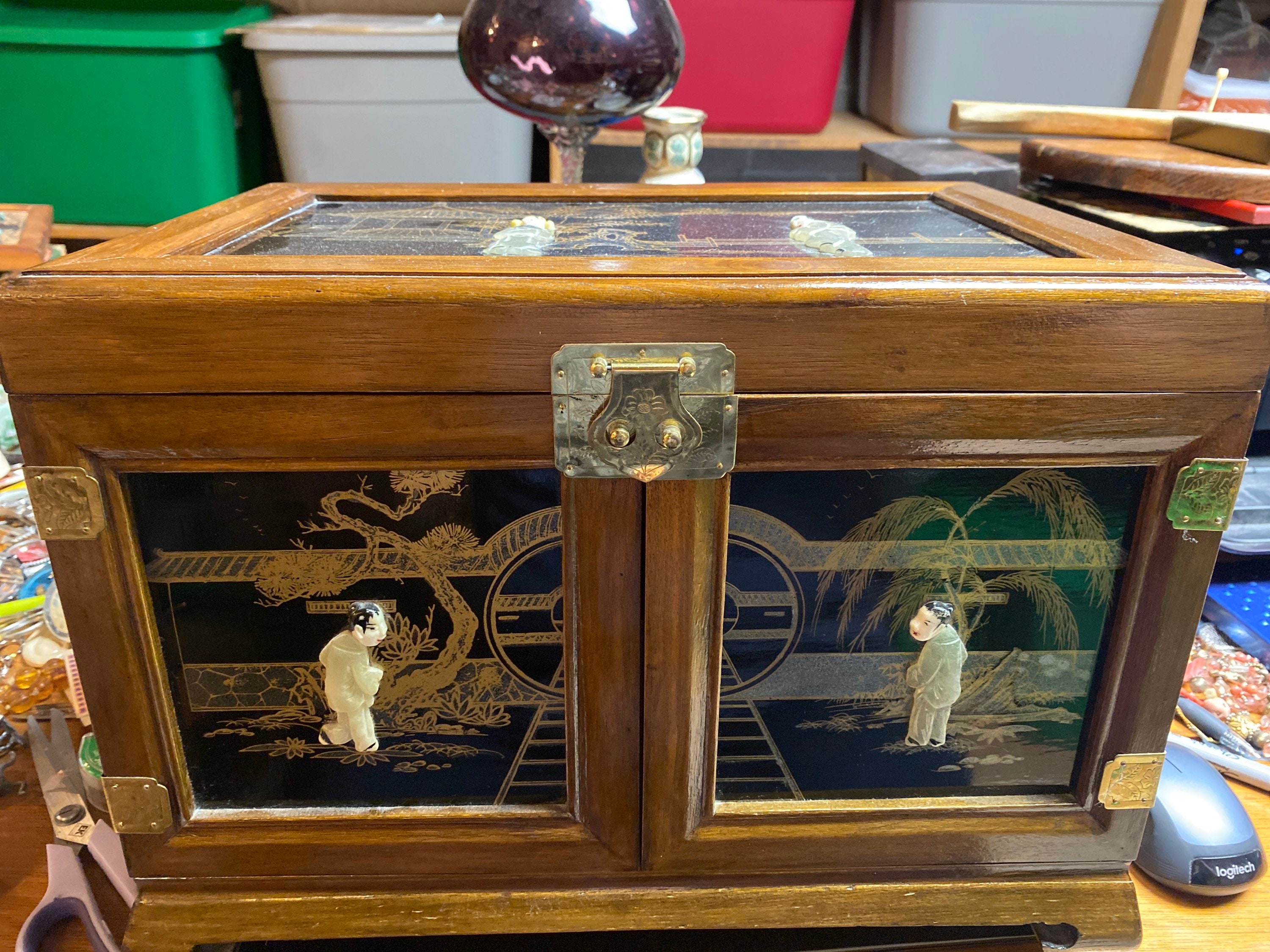 Asian Themed Jewelry Box - Etsy Canada