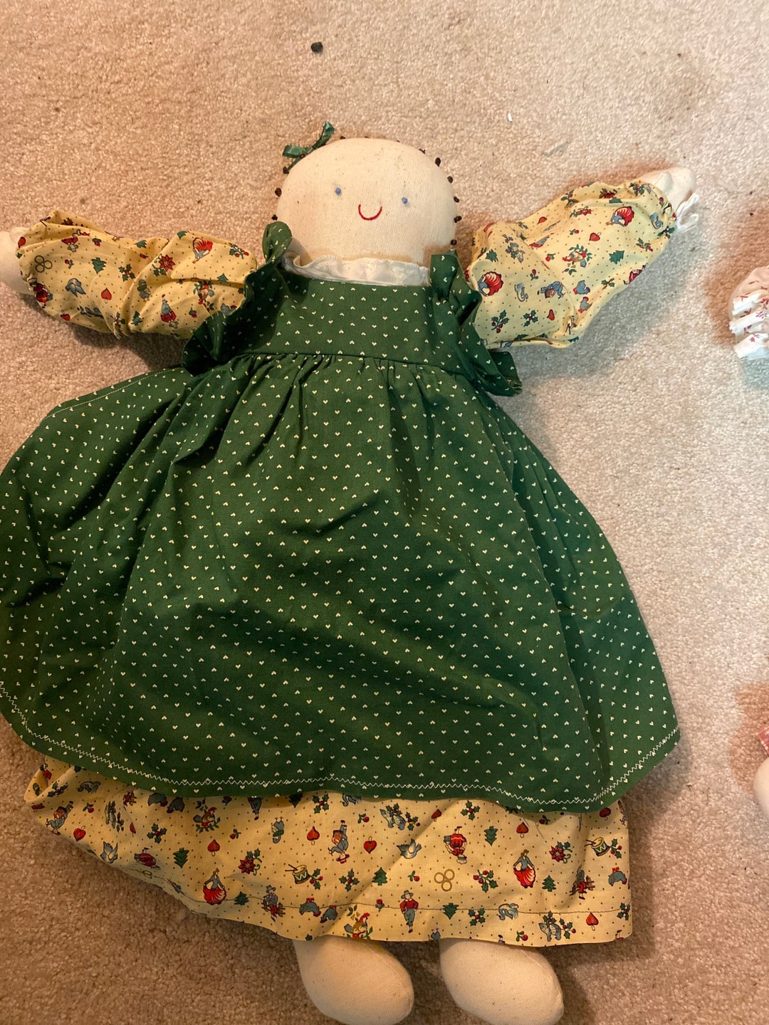 Handmade Cloth Doll Etsy