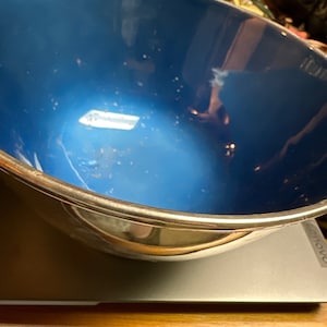 Towle silver plate and enamel bowl 5003