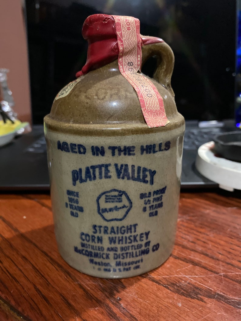 Platte Valley Corn Whiskey Jug Etsy