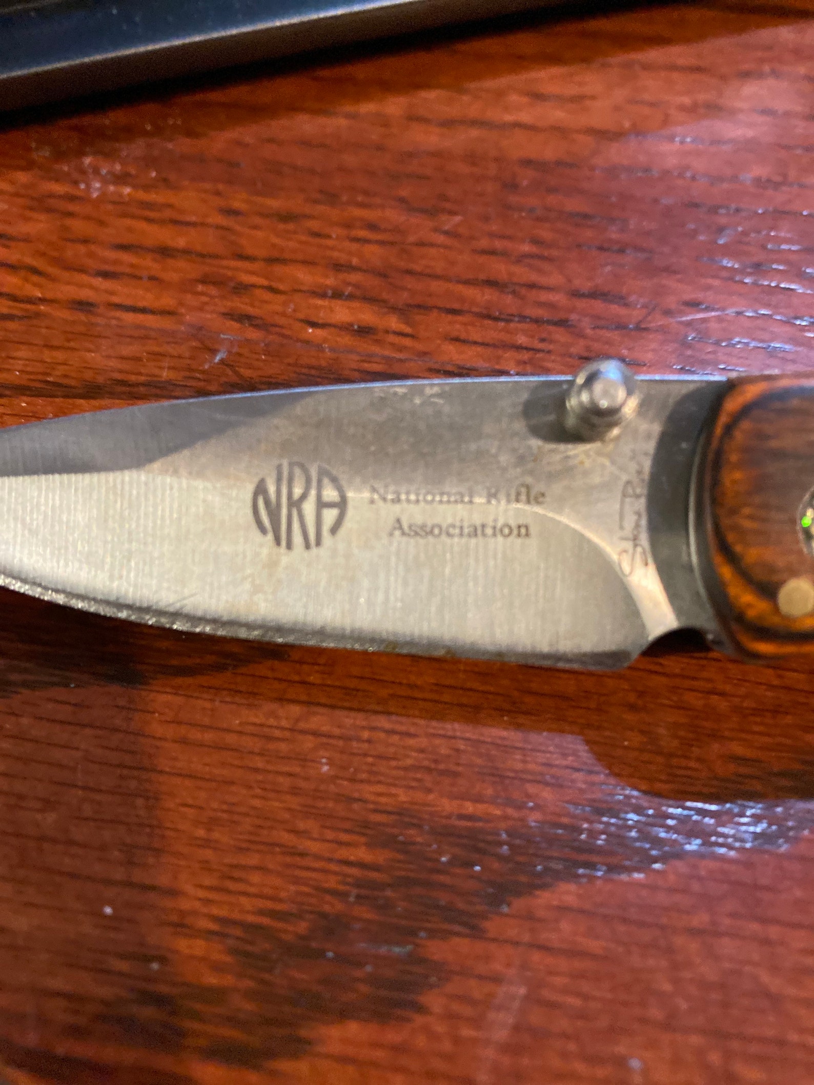 Stone River NRA Pocket Knife Etsy