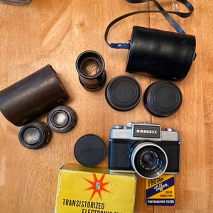 collection of 1960s photography items