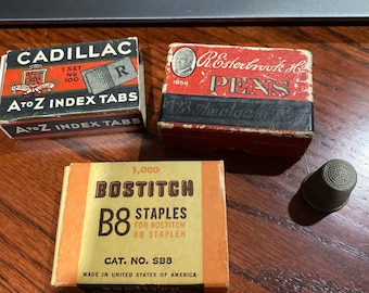 Lot of office supply advertising