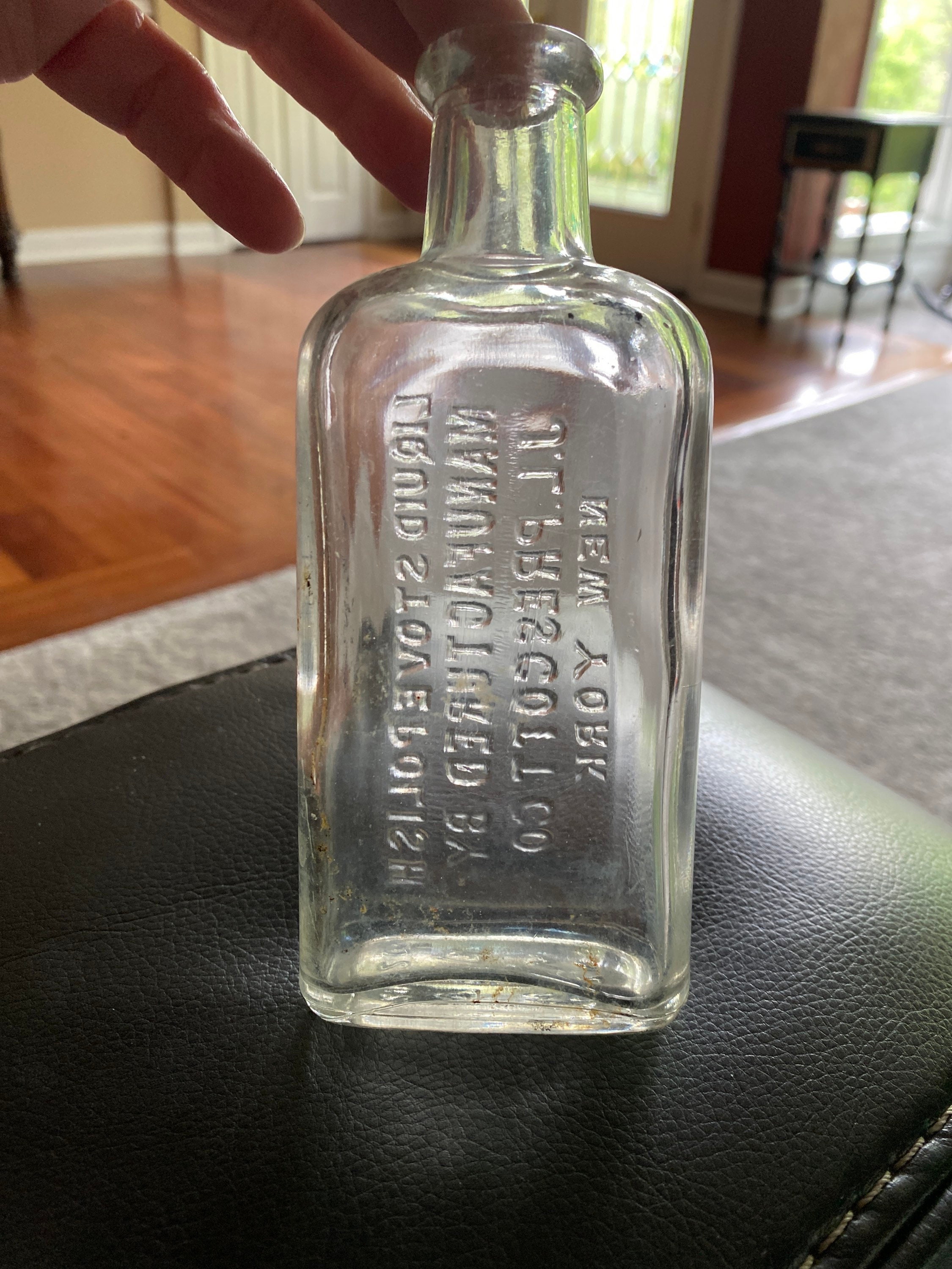 Antique Liquid Stove Polish Bottle - Etsy