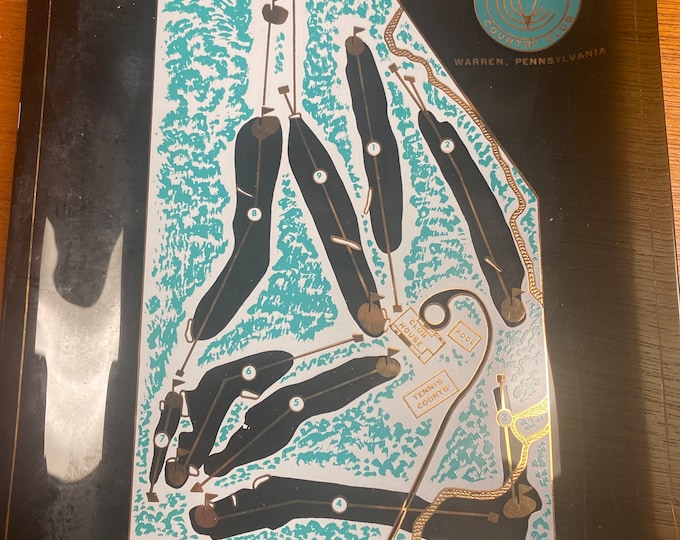 Conewango Valley Country Club 1967 Glass Tray Etsy