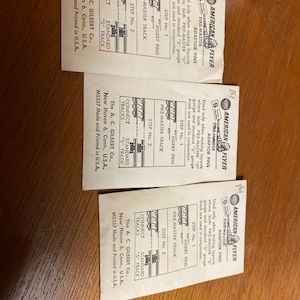 Amerikanische Flyer Adapter Pins