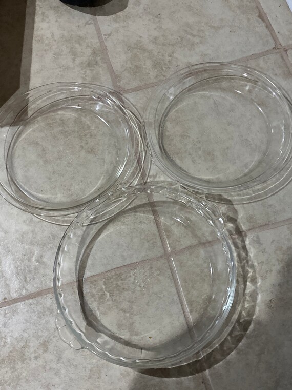 Set of 3 Pyrex Pie Plates Etsy