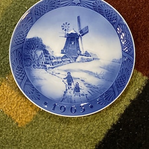 Royal Copenhagen collectible plate