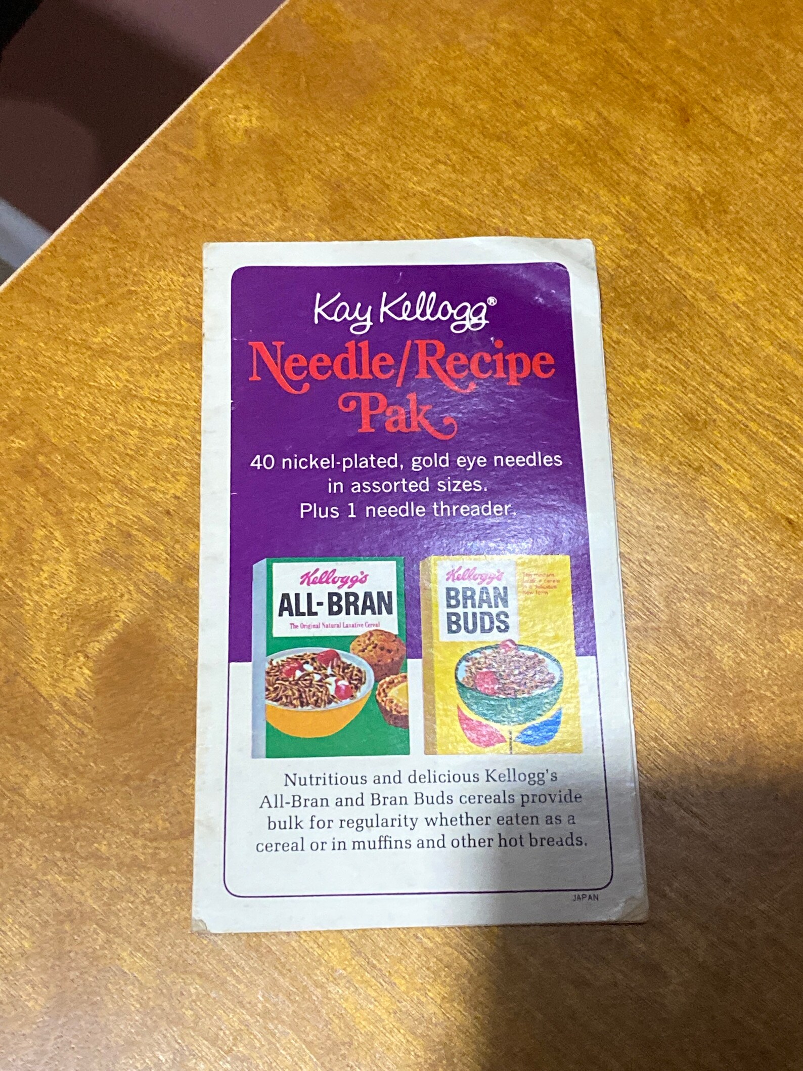 Vintage sewing needle packs Etsy