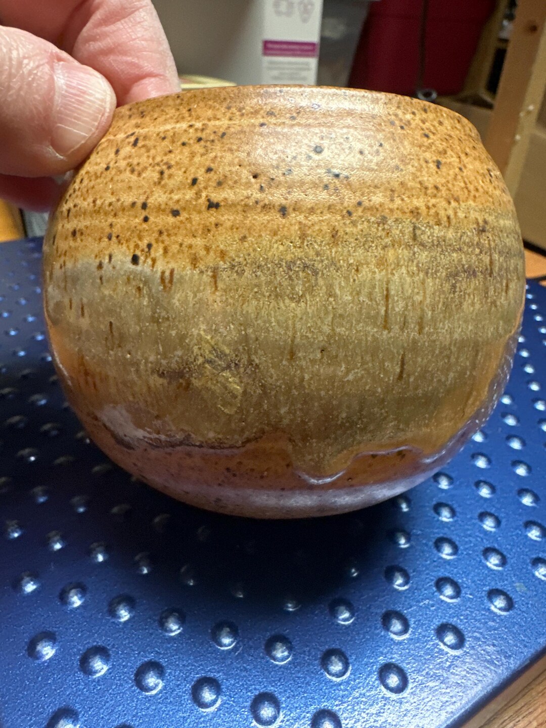 【旧ロゴ】 カリンカ 花瓶 FlowerVaseCeramic_L_OcherYello