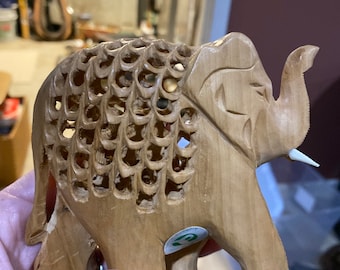 木彫りの象 - Etsy 日本