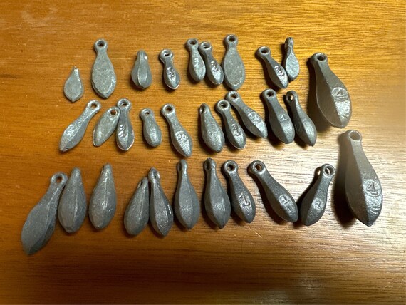 25 count of 4oz lead cannonball sinkers for fishing w free expedited shipping