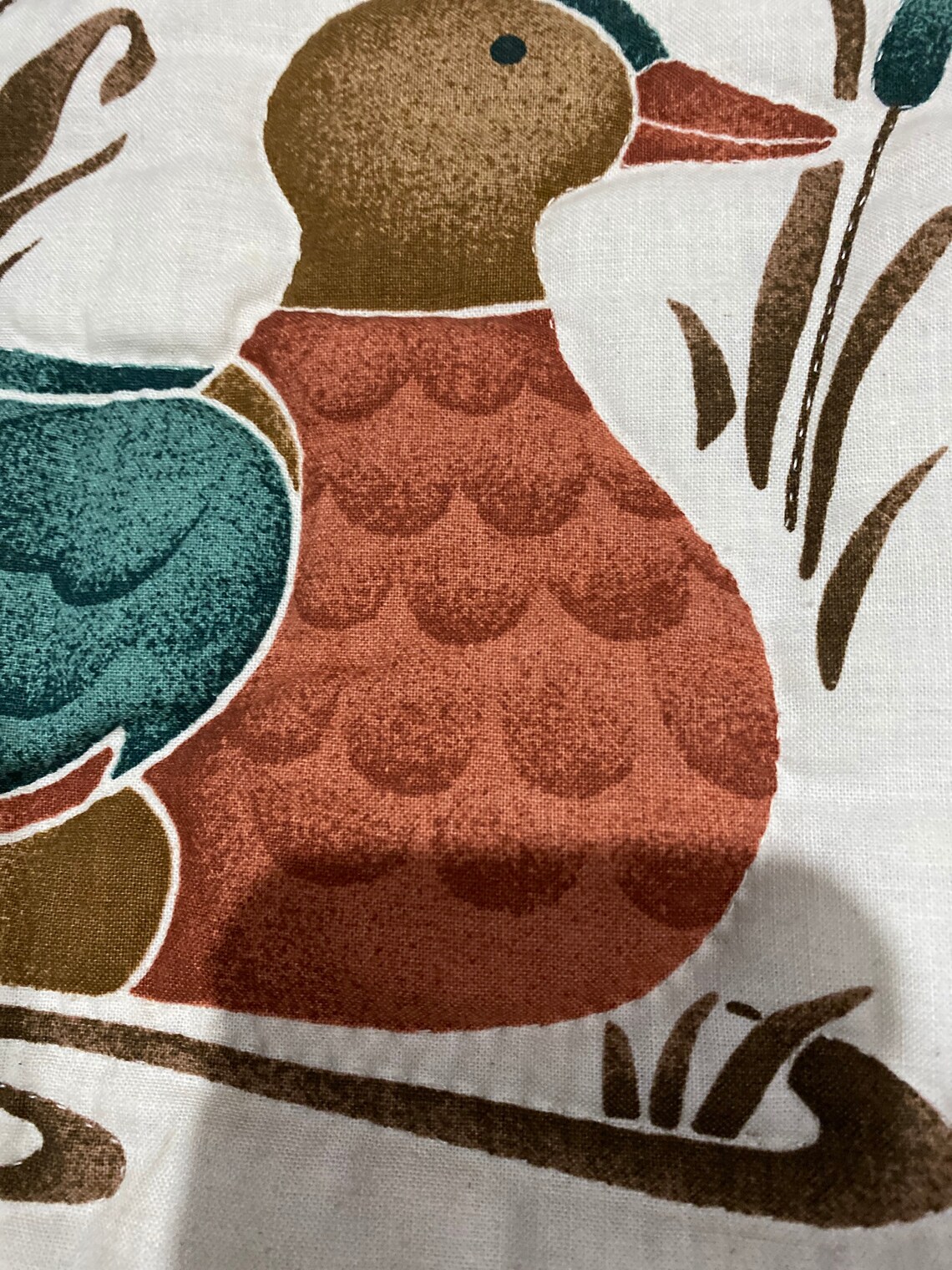 Handmade Duck Quilt Wall Hanging Etsy