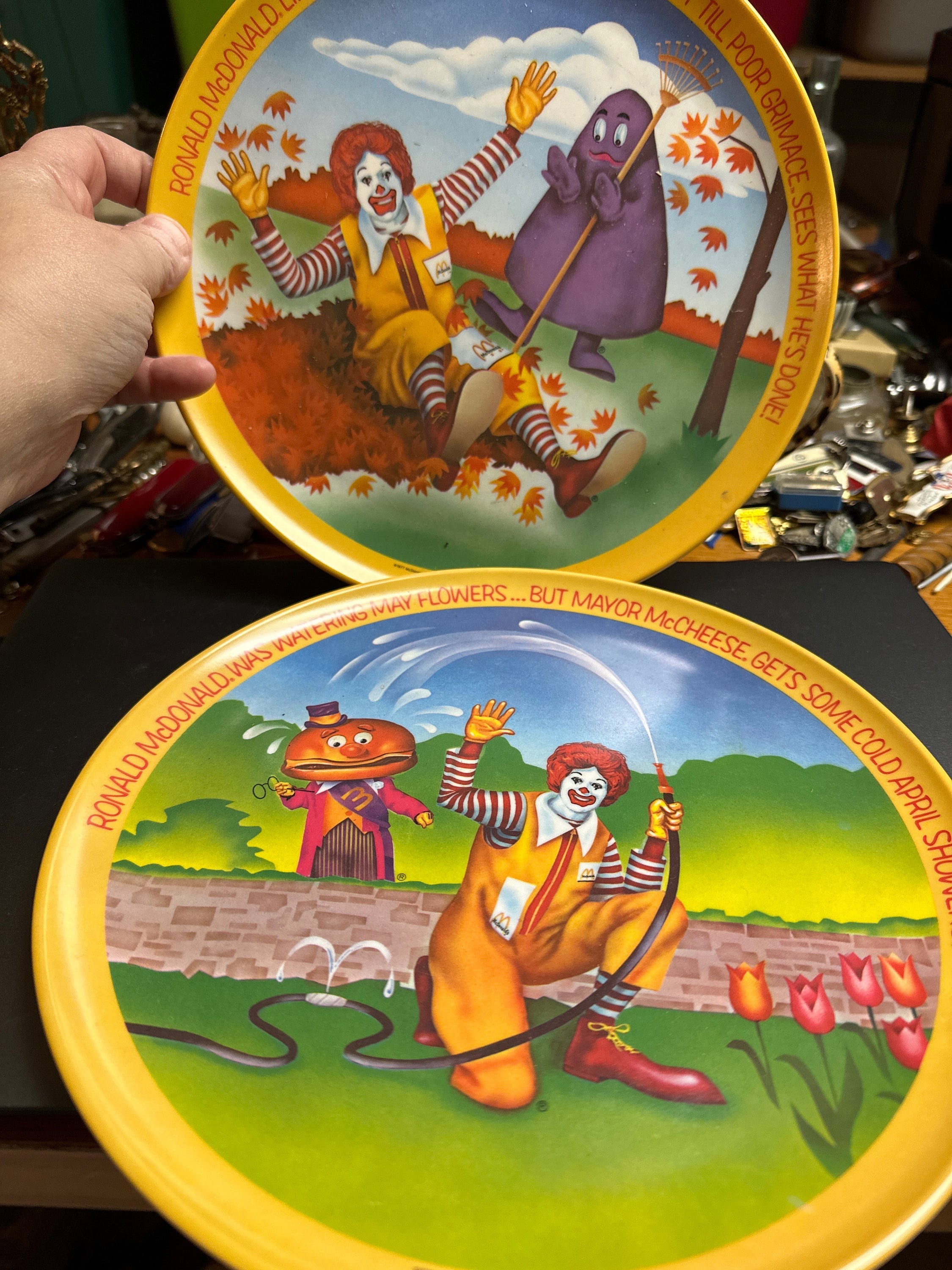 Mcdonald's Melamine Plates - Etsy
