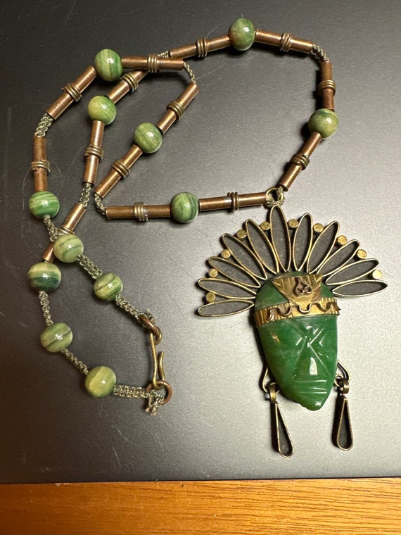 Jade necklace from mexico