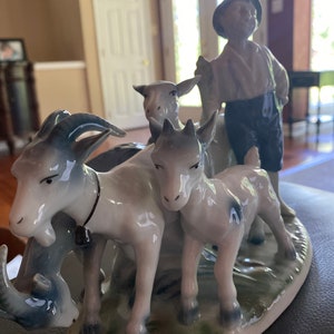 Gerold porzellan goat herder