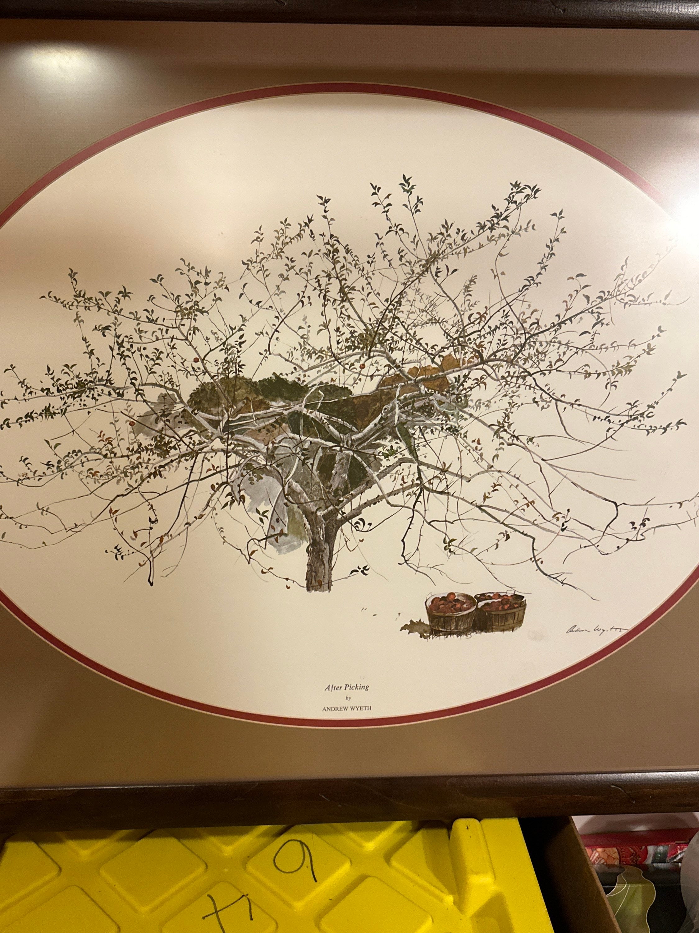 Extra Large “after Picking” Print by Andrew Wyeth - Etsy