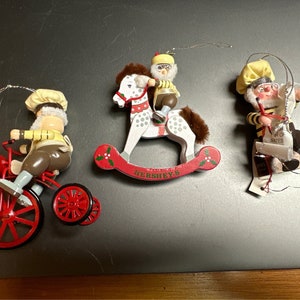 Vintage Hershey chocolate ornaments