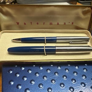 Waterman ideal fountain pen set