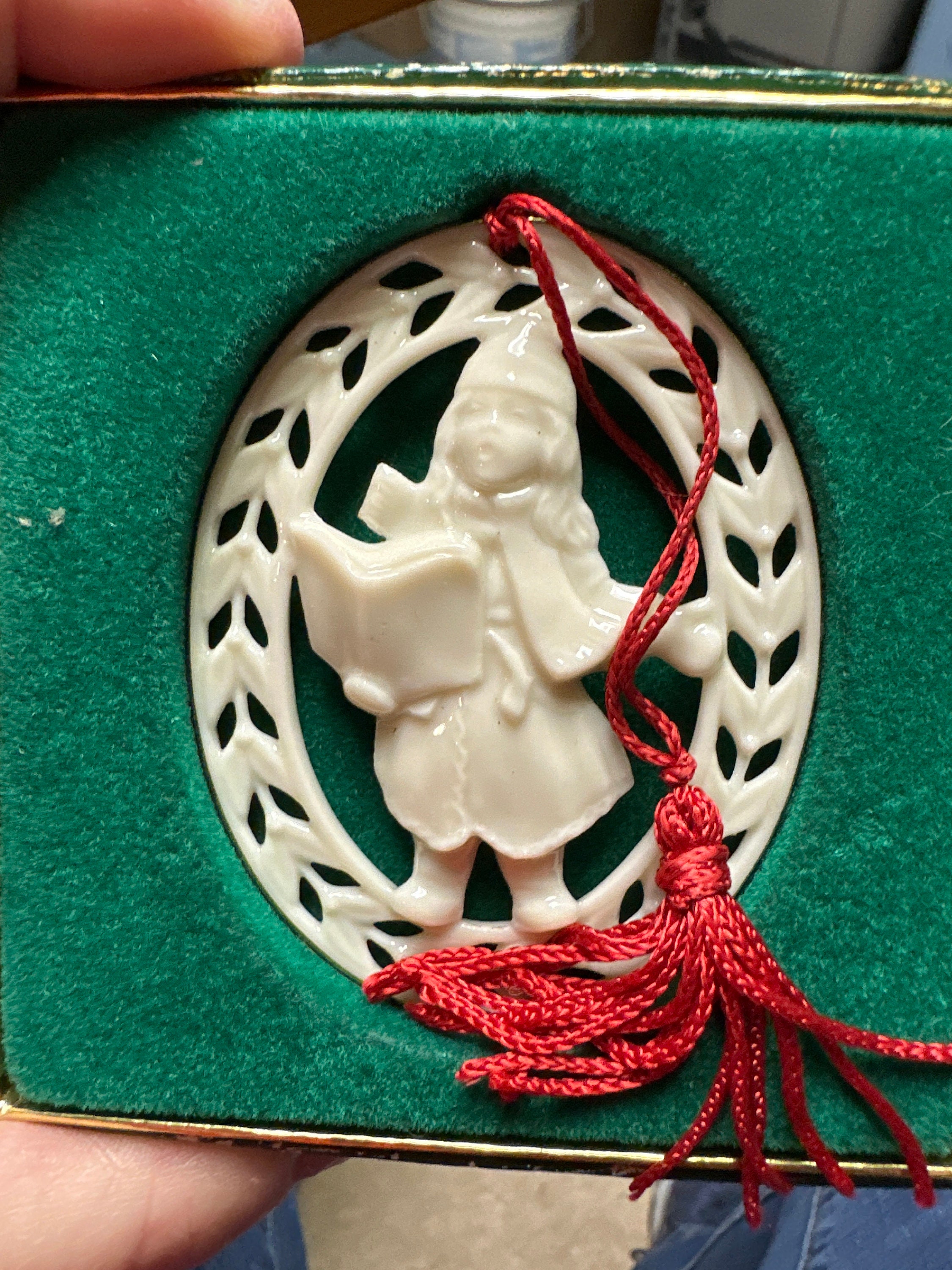 Vintage Hershey chocolate ornament