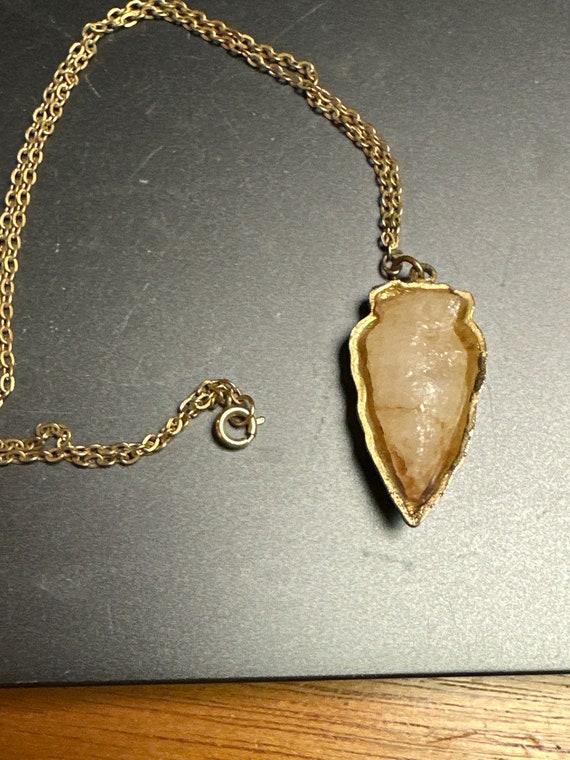 Arrowhead necklace