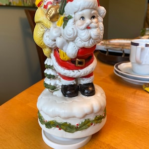 Christmas themed music box