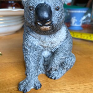 Ceramic koala figurine. Royal heritage of China.