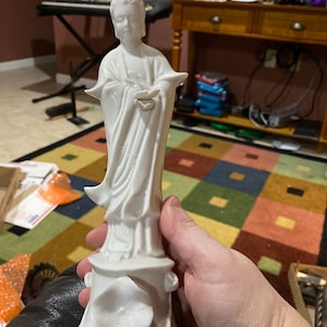 Vintage Japanese geisha statue