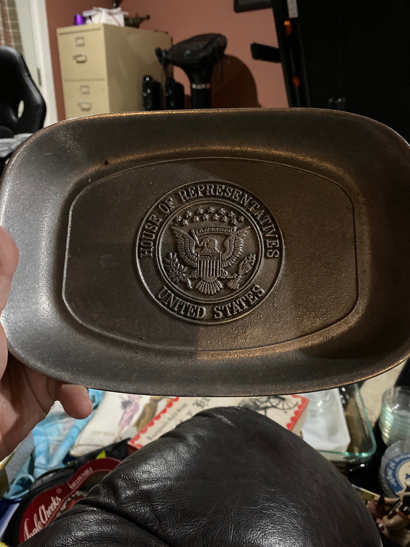 House of Representatives Pewter Plate Etsy