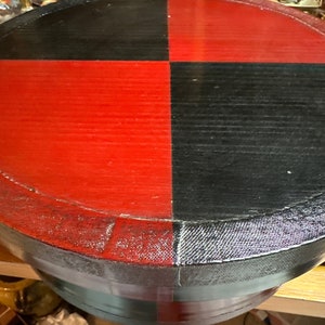 Large lidded wood box