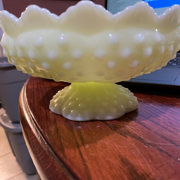 Hobnail Candle Holder Etsy