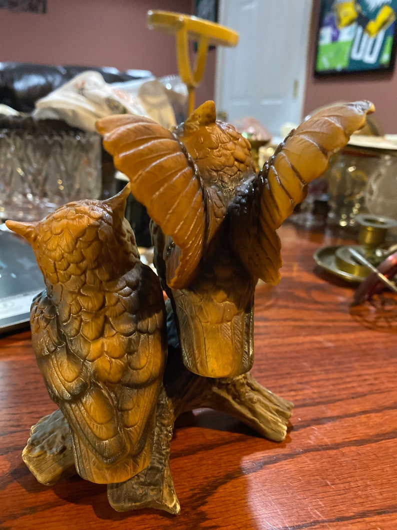 Homco porcelain owl figurine