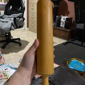 Vintage wood rolling pin