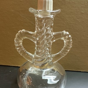 Glass perfume bottle