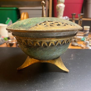 Oppenheim brass bowl from Israel