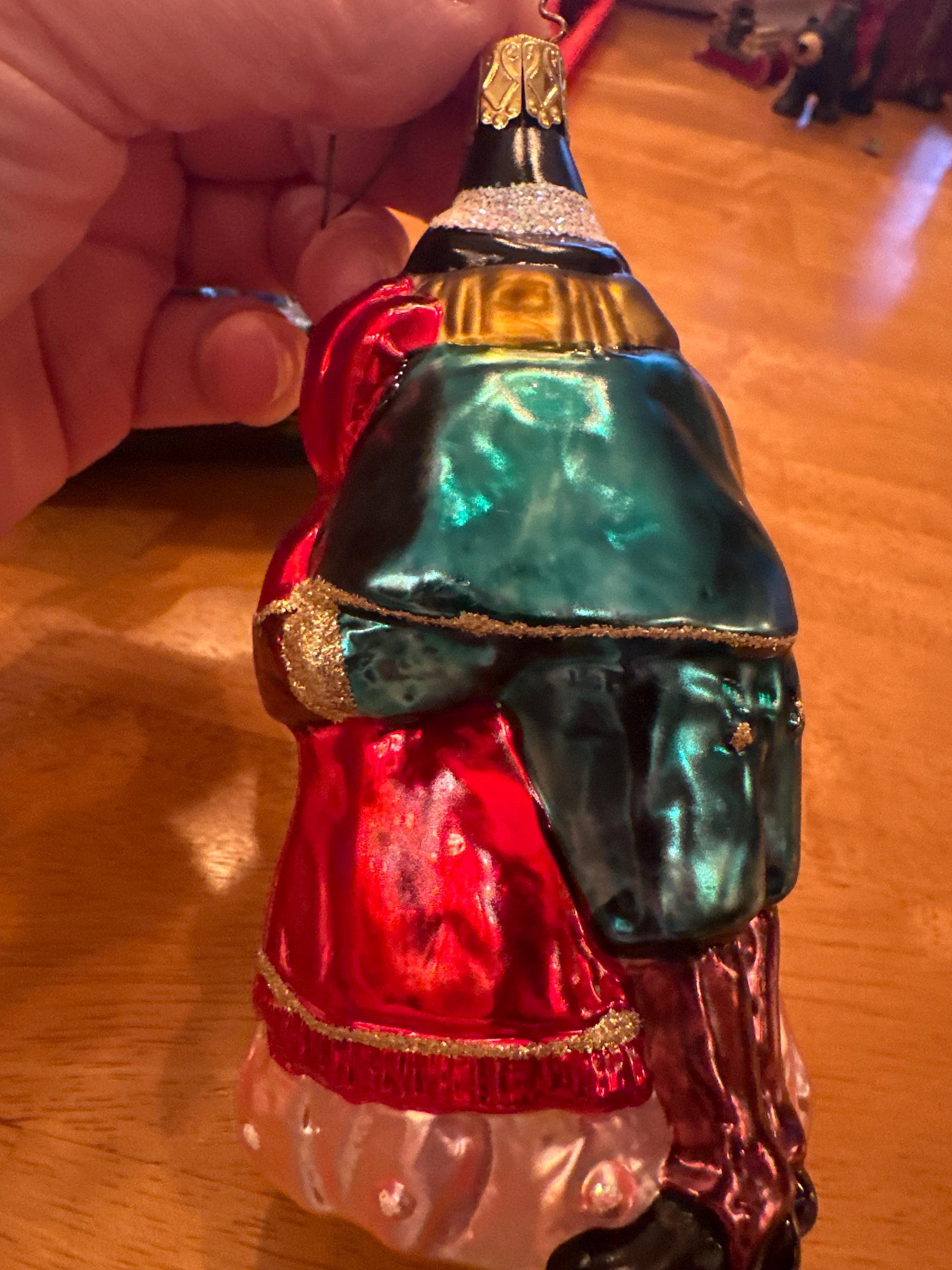 Old World Christmas Inge Glass Time Ornament - Etsy