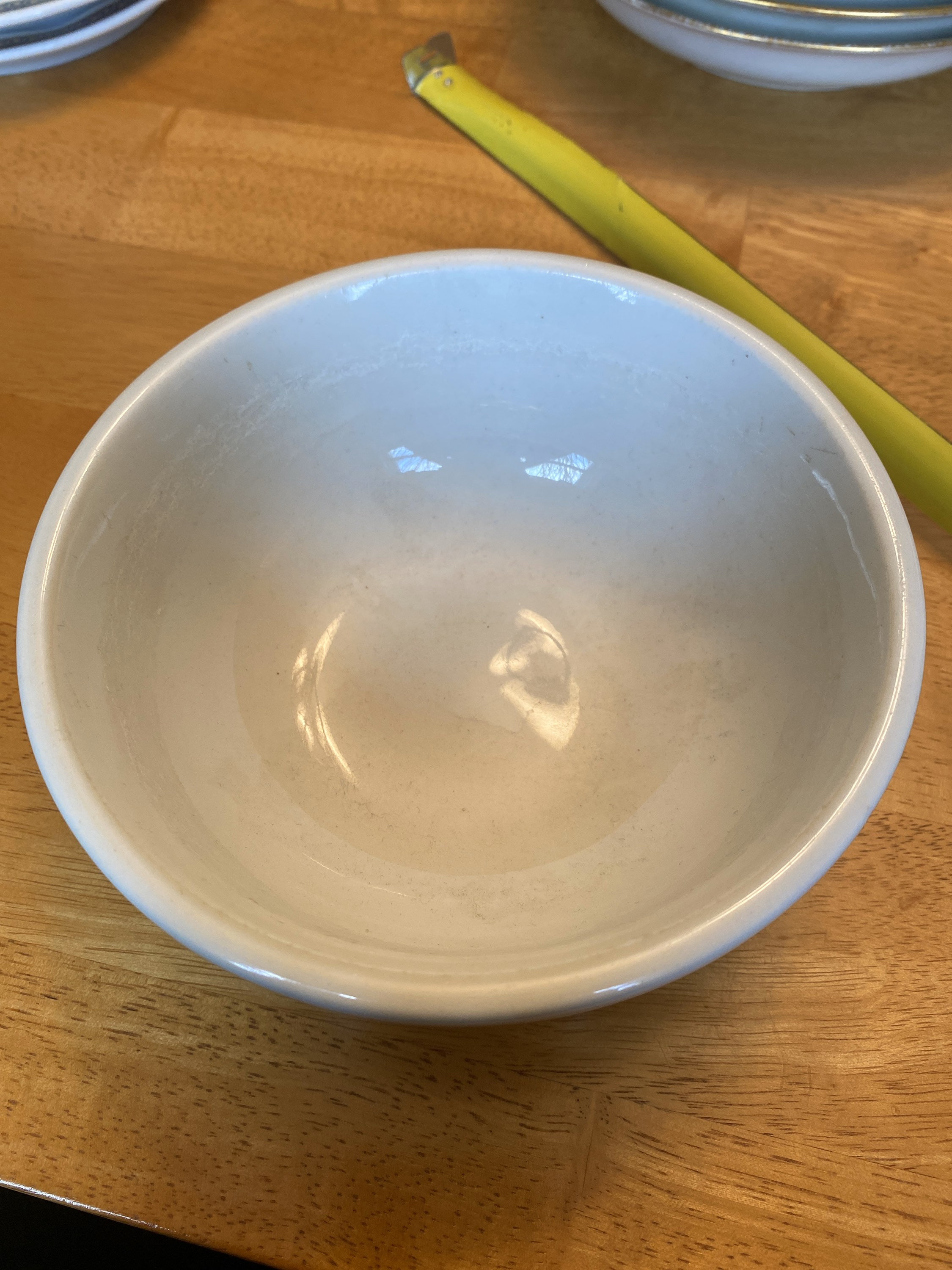 Hall art pottery cereal bowl made in the 1940s Etsy