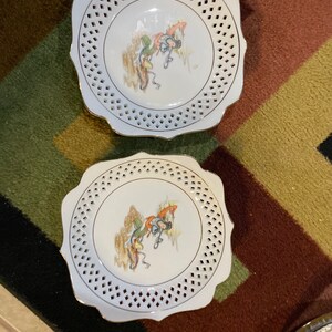 Chinese themed collectible plates