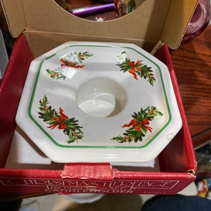 Pfaltzgraff Christmas heritage candle holder