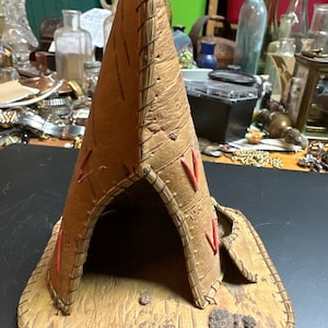 Canadian indigenous birch bark souvenir piece