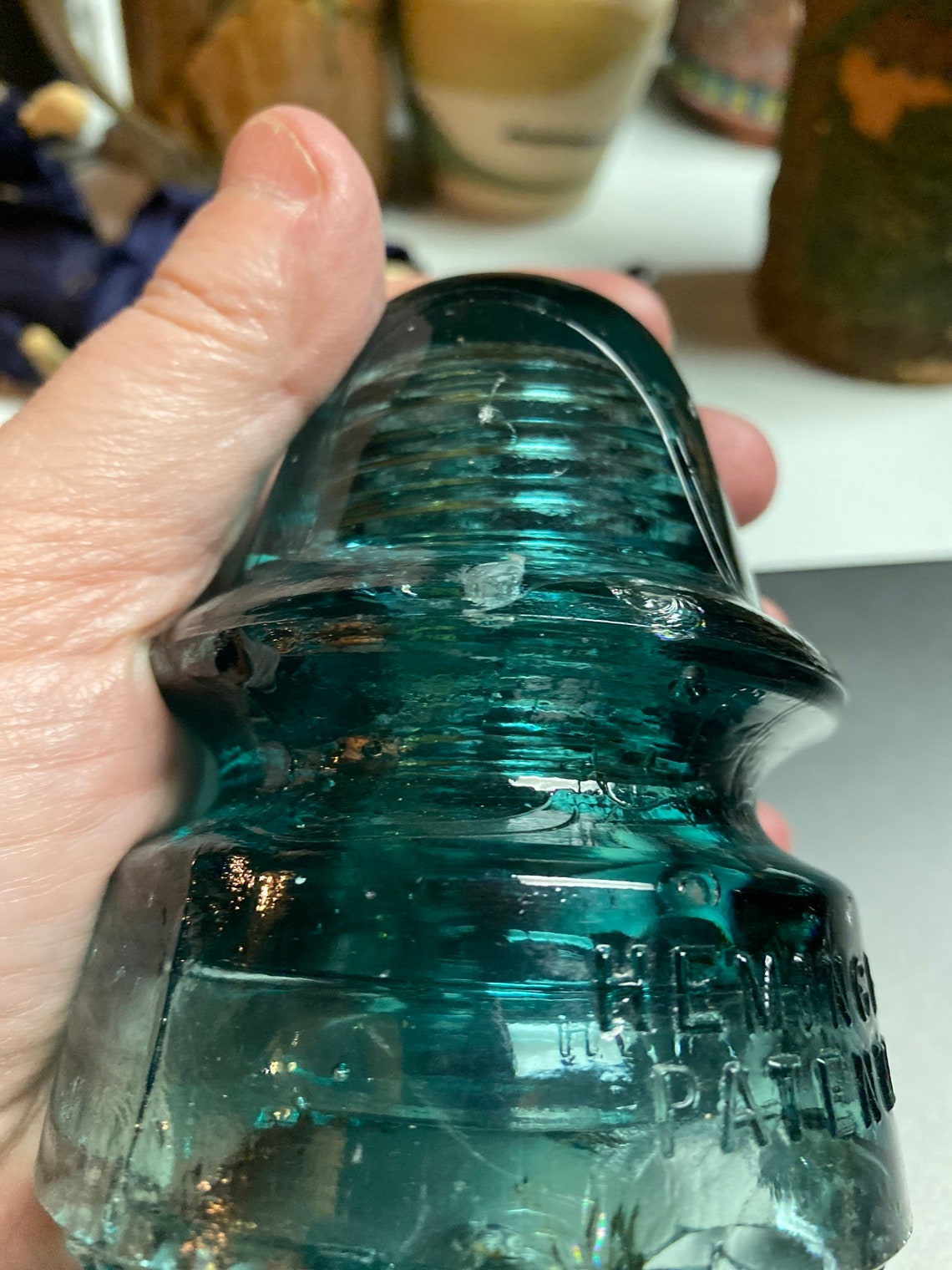 Hemingray Petticoat Glass Insulator - Etsy