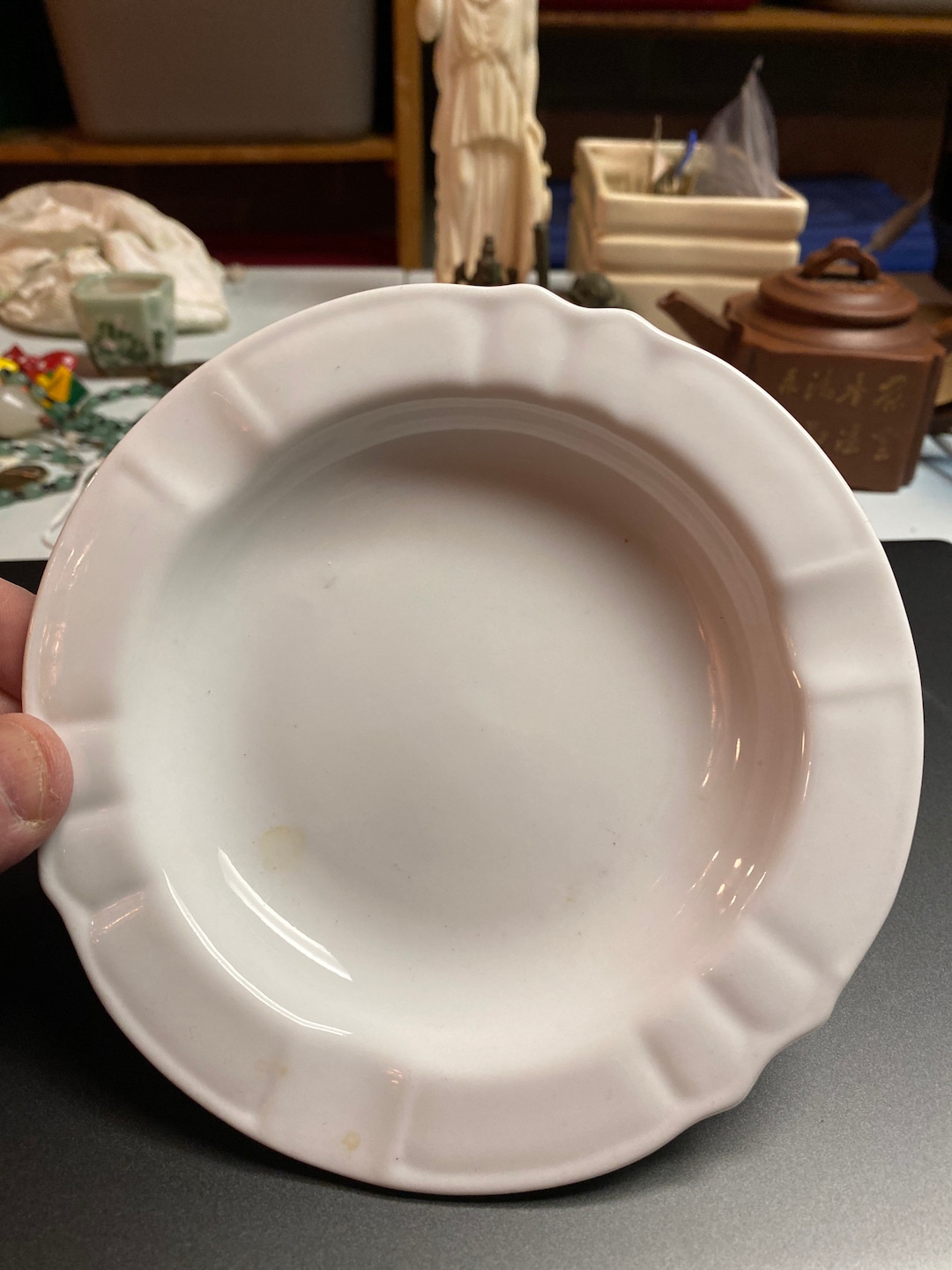 Vintage Richard Ginori Fiesole Ashtray small 15×3.8cm Italy