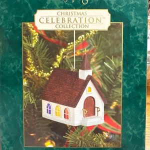 Dayspring lighted church  ornament