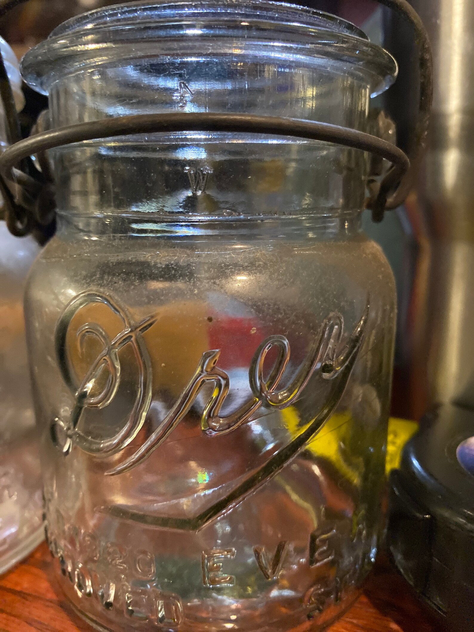 Lot of 2 Antique Drey Canning Jars Etsy